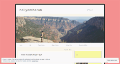 Desktop Screenshot of hellyontherun.com